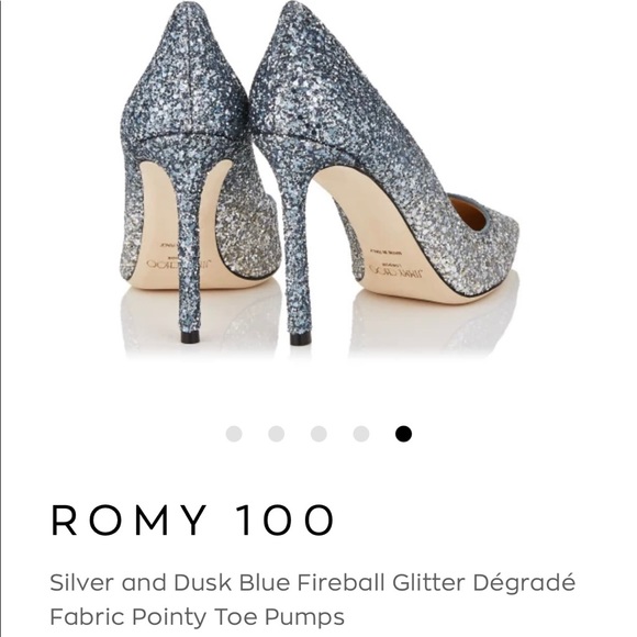 JIMMY CHOO ROMY 100 PUMPS - Picture 2 of 9